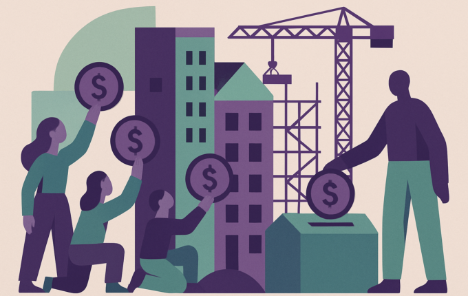 Illustration du crowdlending immobilier en France